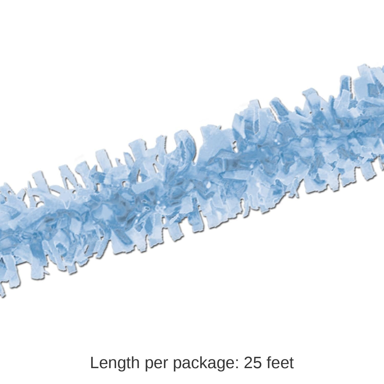24 Pack Bulk Tissue Party Festooning - Light blue
