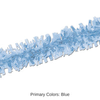 24 Pack Bulk Tissue Party Festooning - Light blue