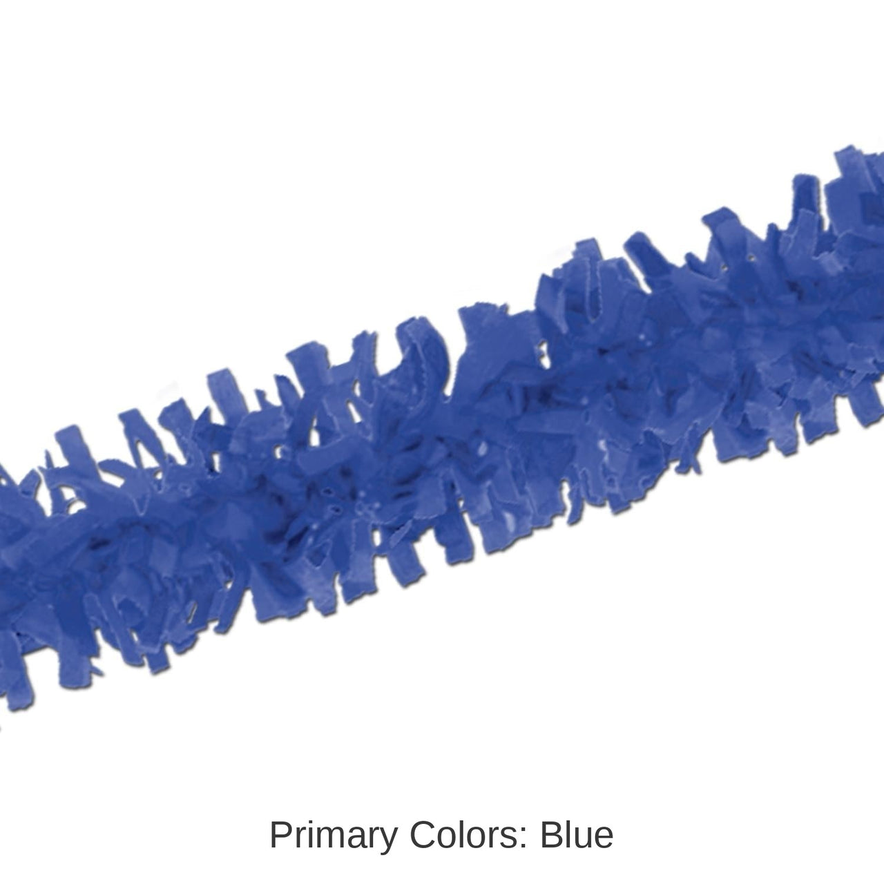 24 Pack Bulk Tissue Party Festooning - medium blue