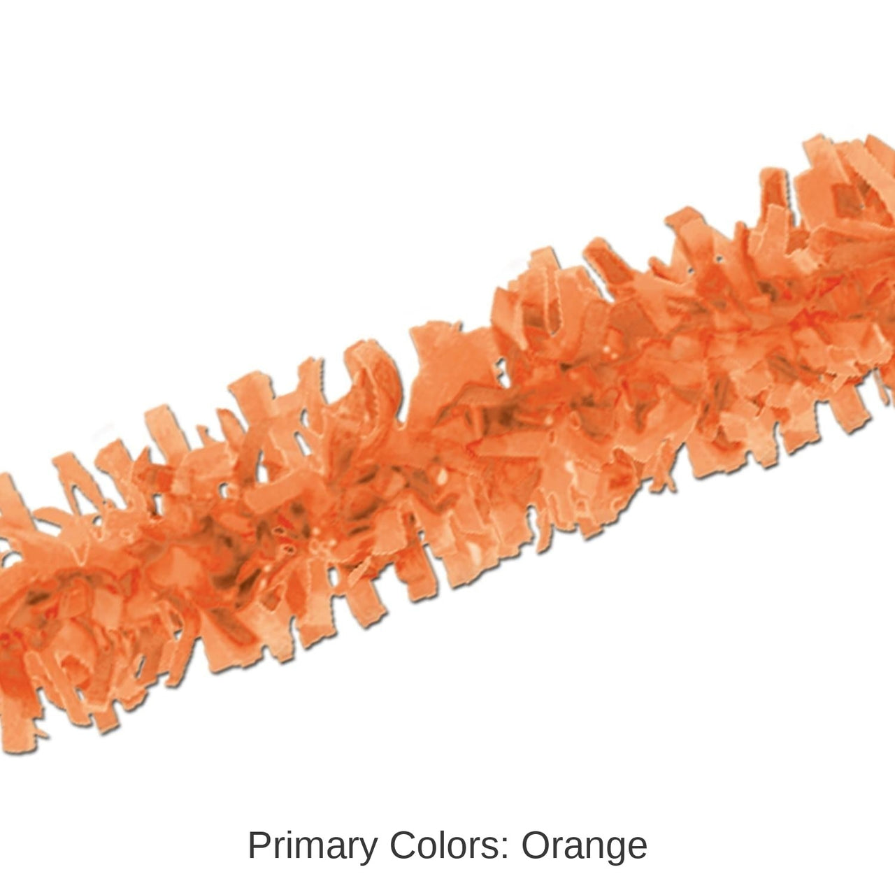 24 Pack Bulk Tissue Party Festooning - orange