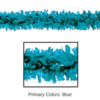 24 Pack Bulk Tissue Party Festooning - turquoise