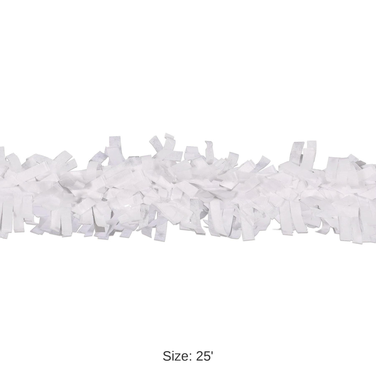 24 Pack Bulk Tissue Party Festooning - white