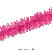 12 Piece Bulk Pkgd Party Tissue Festooning - cerise