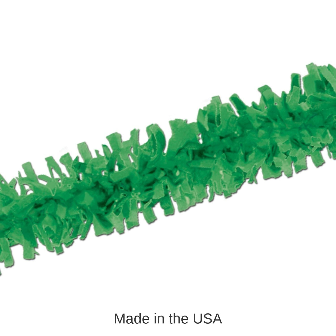 12 Piece Bulk Pkgd Party Tissue Festooning - green