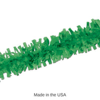 12 Piece Bulk Pkgd Party Tissue Festooning - green