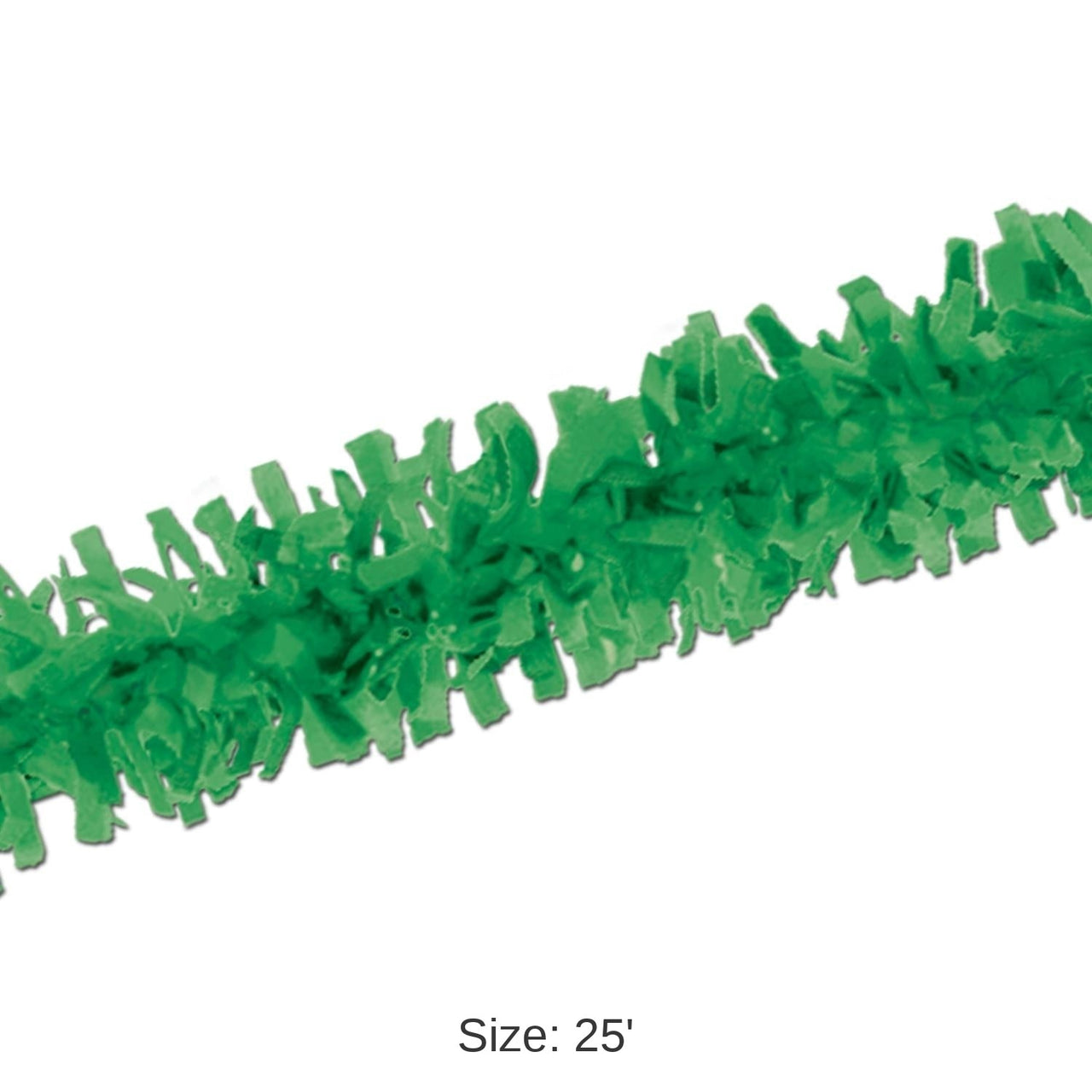 12 Piece Bulk Pkgd Party Tissue Festooning - green