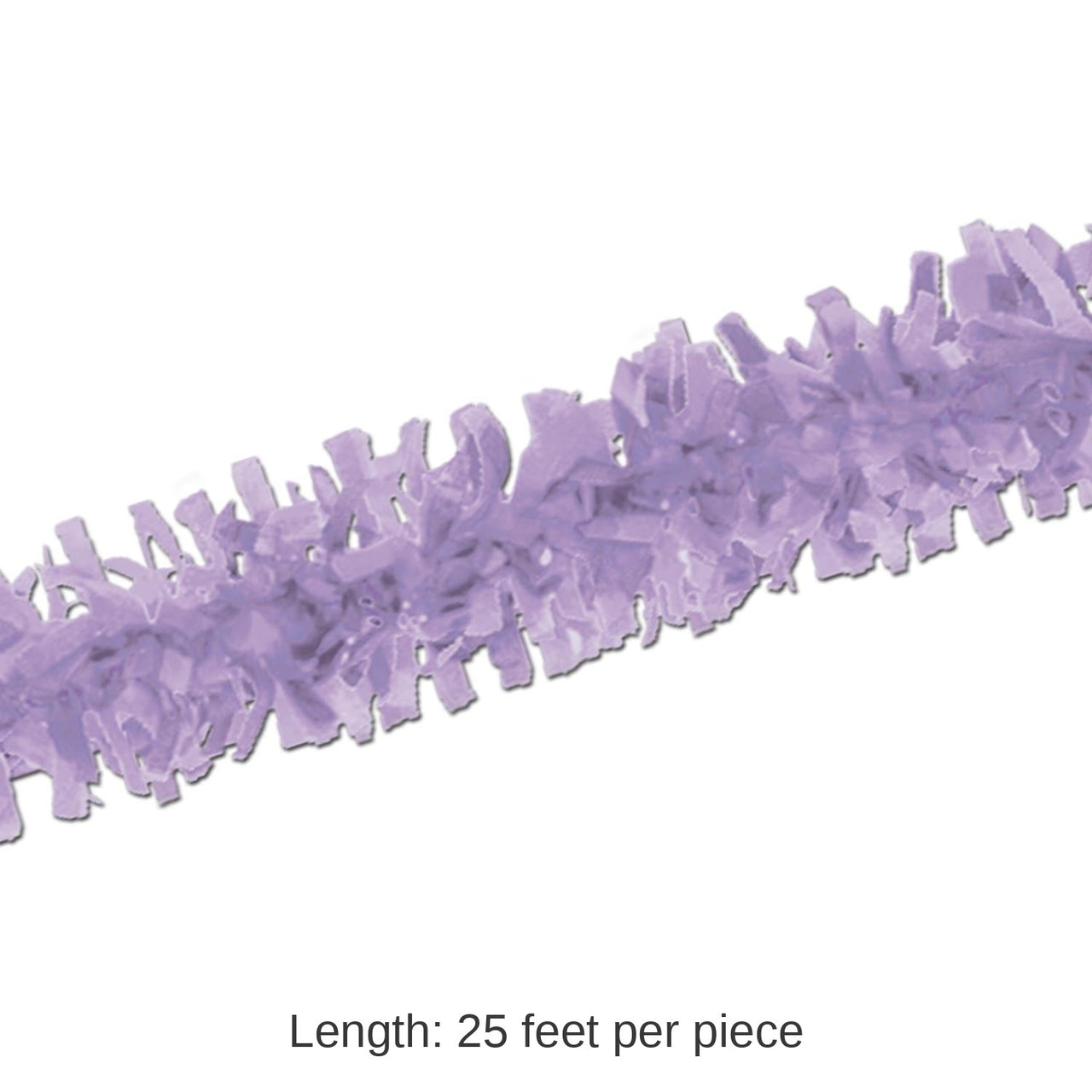 12 Piece Bulk Pkgd Party Tissue Festooning - lavender