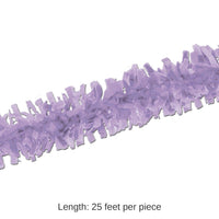 12 Piece Bulk Pkgd Party Tissue Festooning - lavender