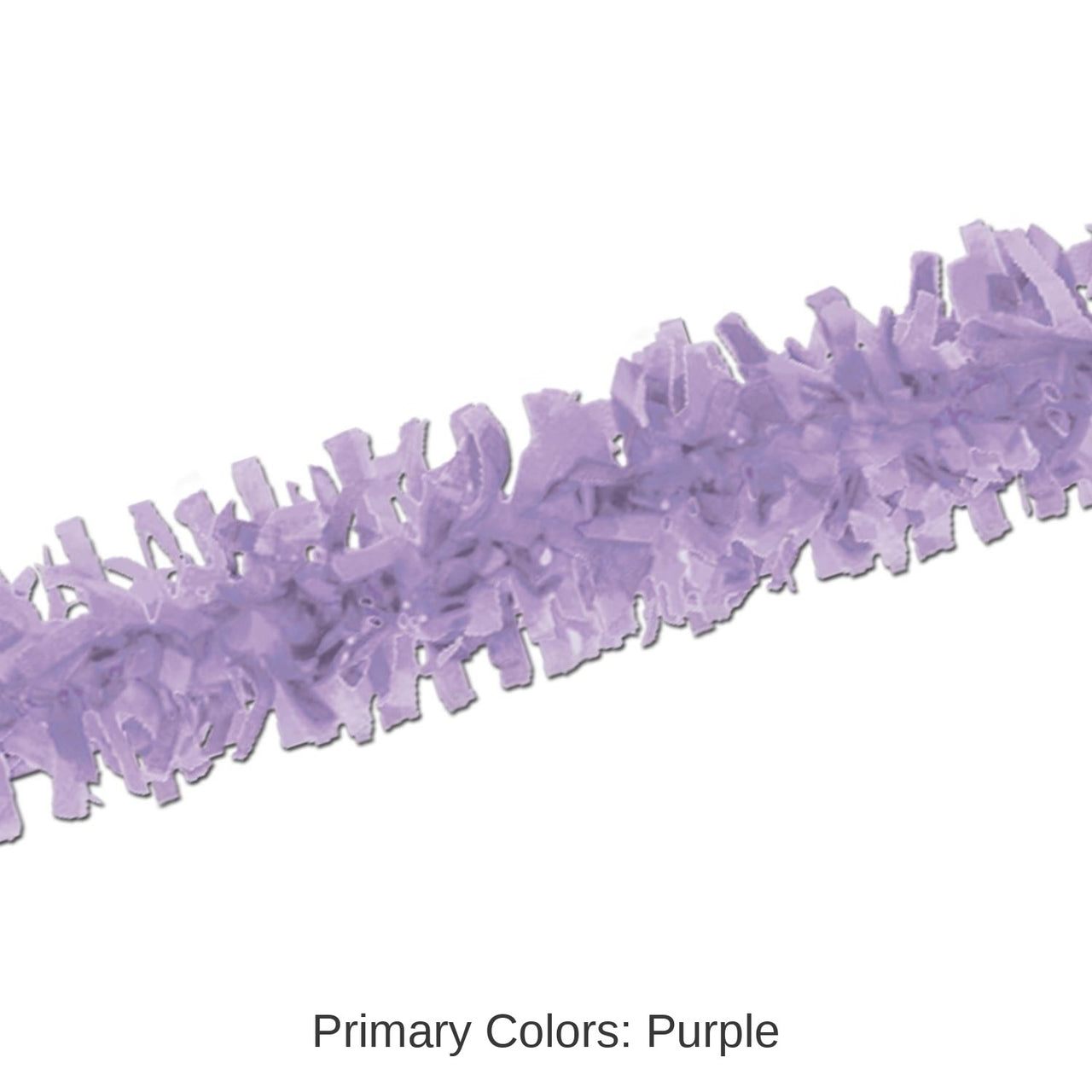 12 Piece Bulk Pkgd Party Tissue Festooning - lavender