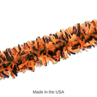 12 Pack Bulk Halloween Packaged Tissue Festooning - orange/black