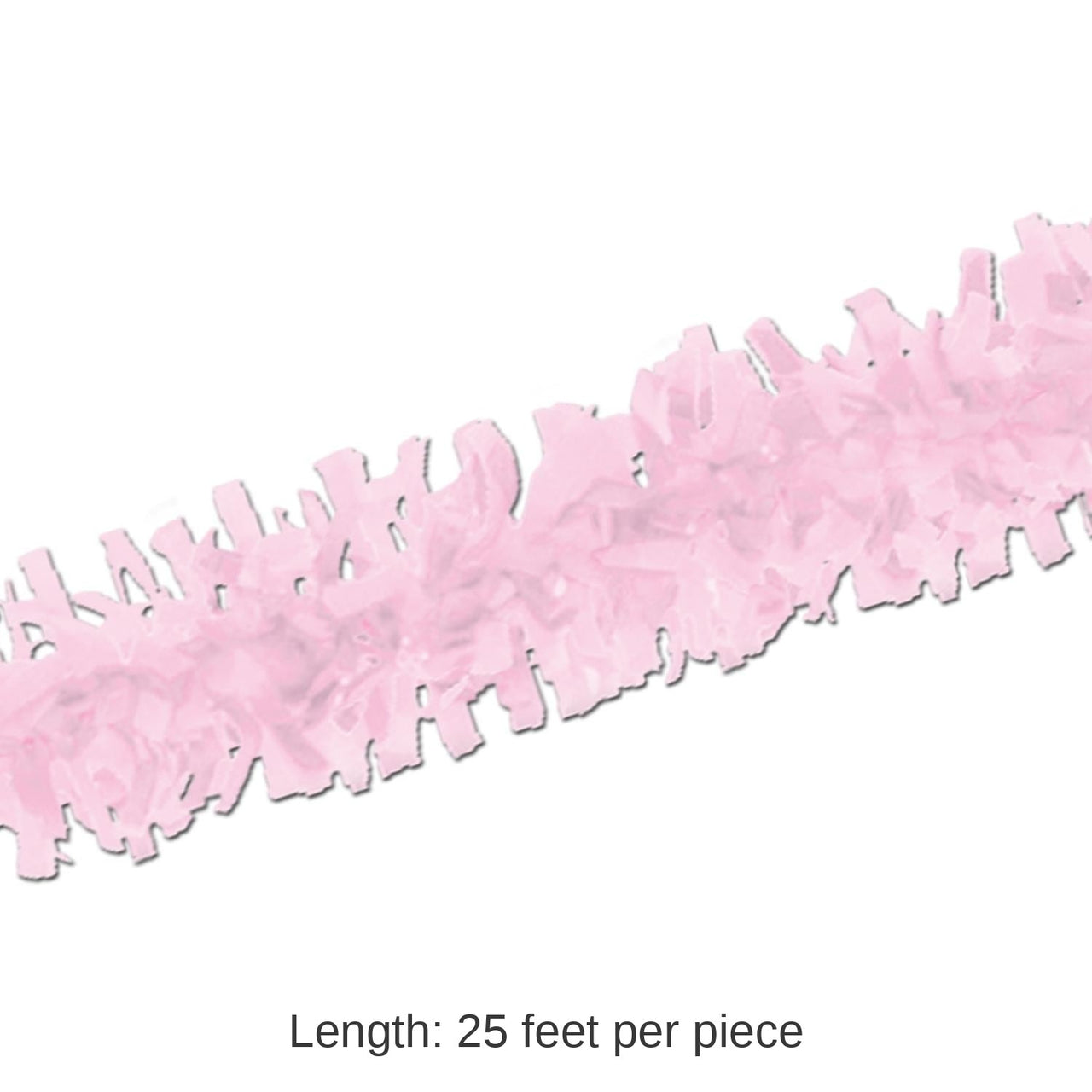 12 Piece Bulk Pkgd Party Tissue Festooning - pink