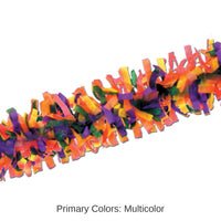 12 Piece Bulk Pkgd Party Tissue Festooning - rainbow