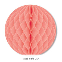 24 Pack Bulk Party Tissue Ball - blush pink
