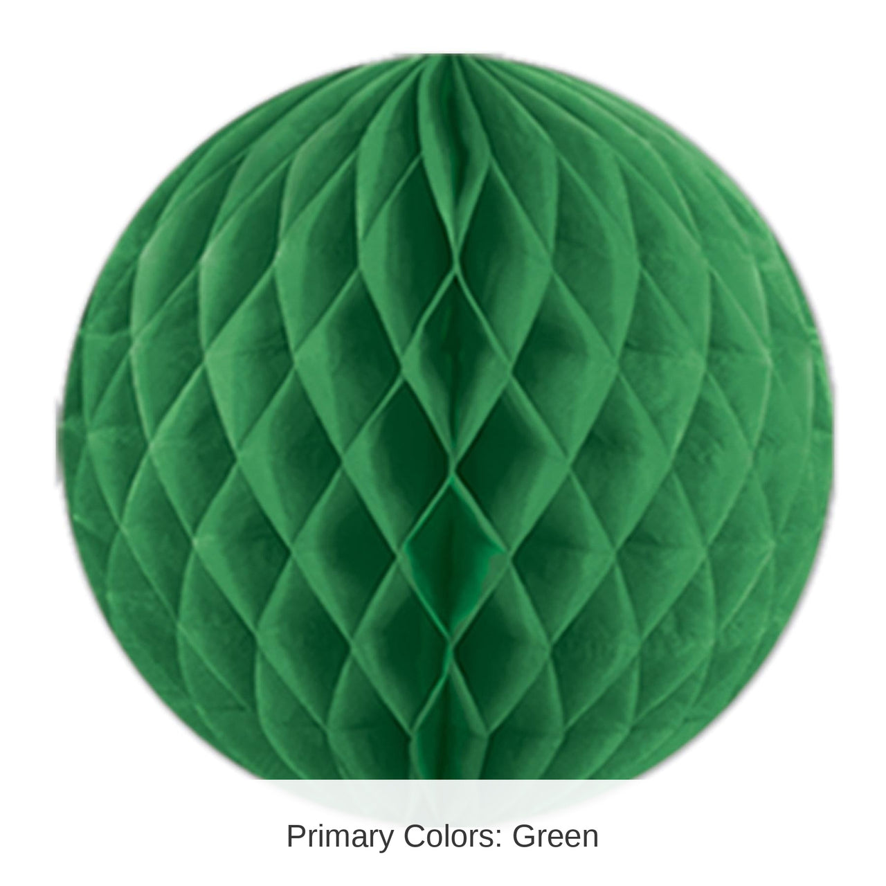 24 Pack Bulk Party Tissue Ball - green