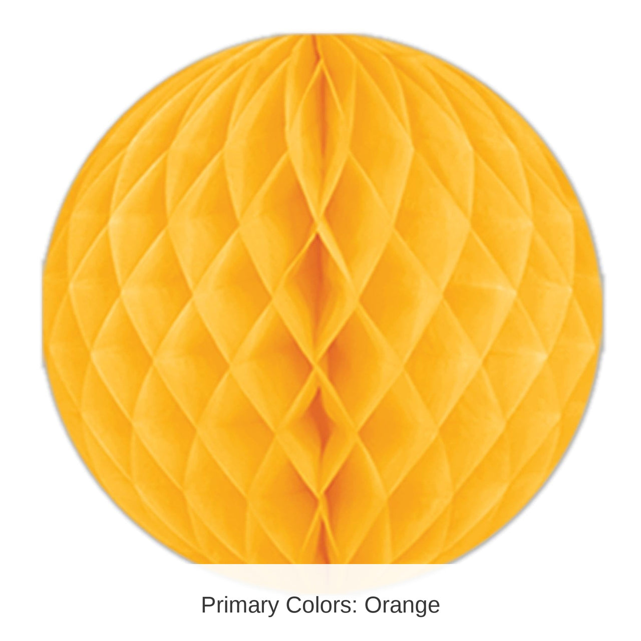 24 Pack Bulk Party Tissue Ball - golden-yellow