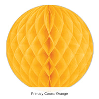 24 Pack Bulk Party Tissue Ball - golden-yellow