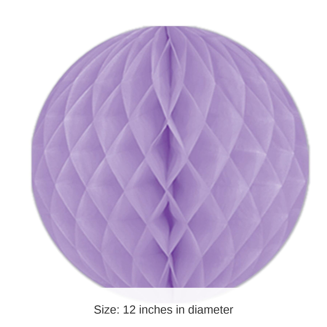 24 Pack Bulk Party Tissue Ball - lavender