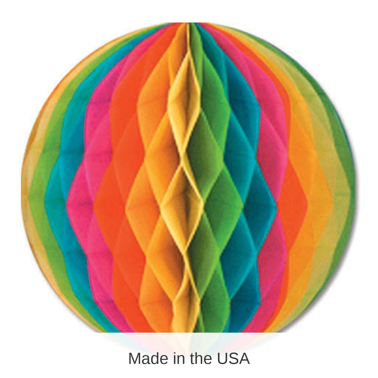 24 Pack Bulk Party Tissue Ball - multi-color