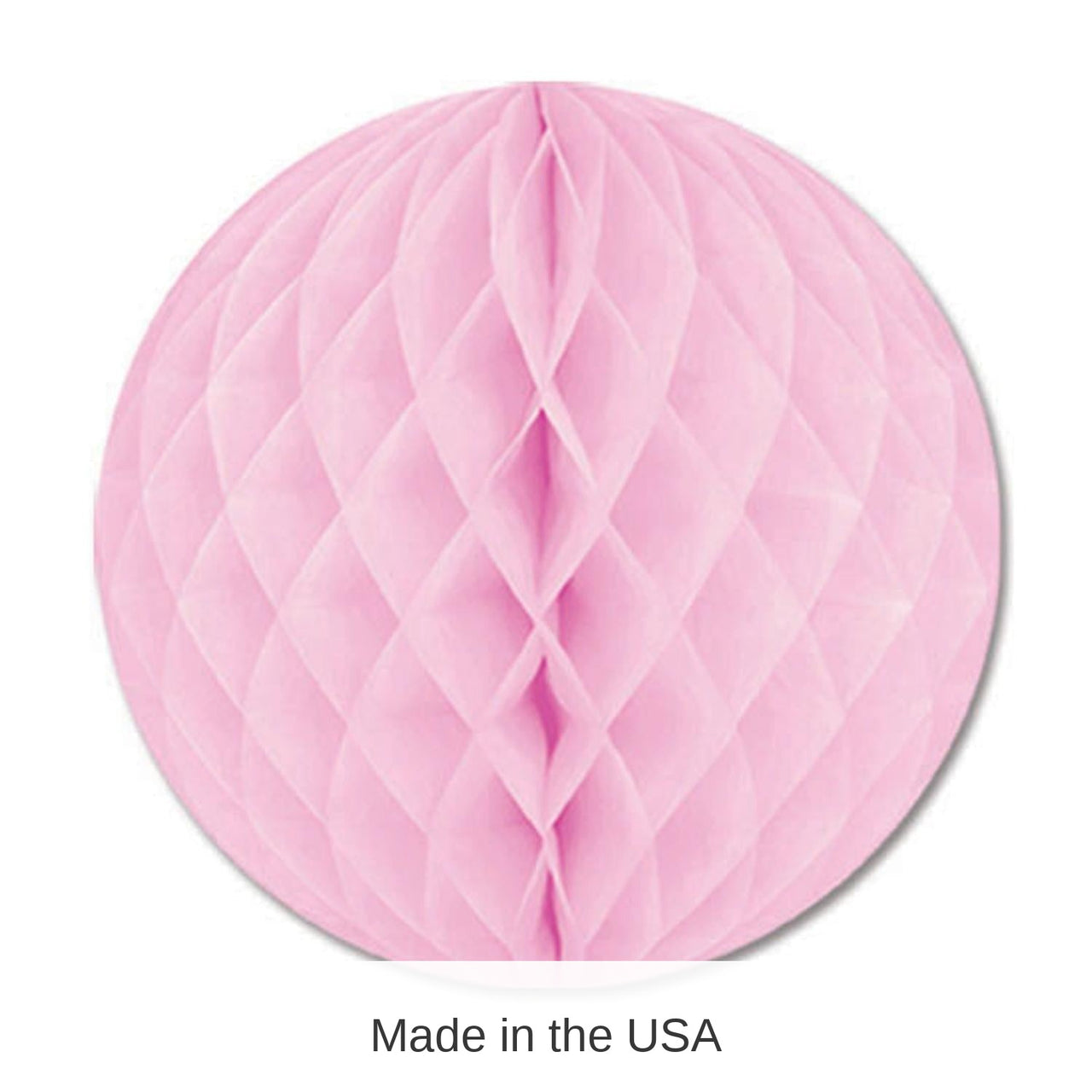 24 Pack Bulk Party Tissue Ball - pink