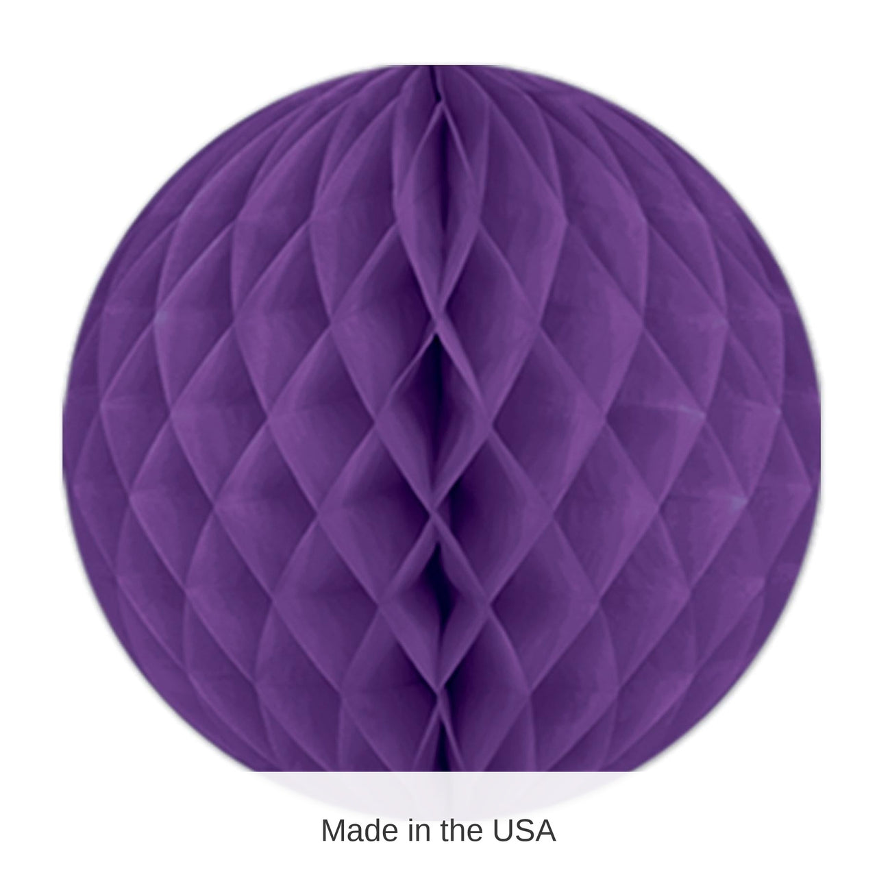 24 Pack Bulk Party Tissue Ball - purple