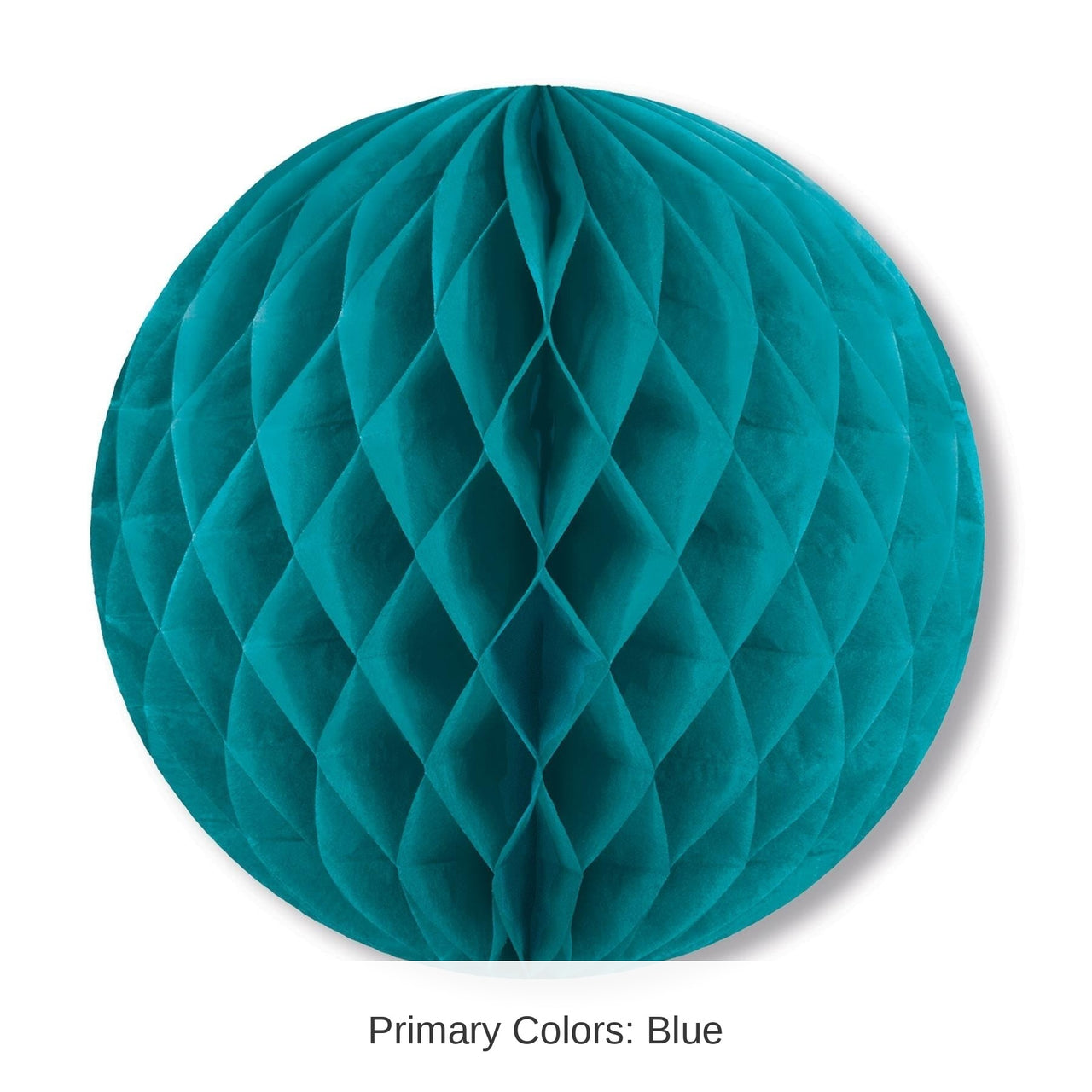 24 Pack Bulk Party Tissue Ball - turquoise