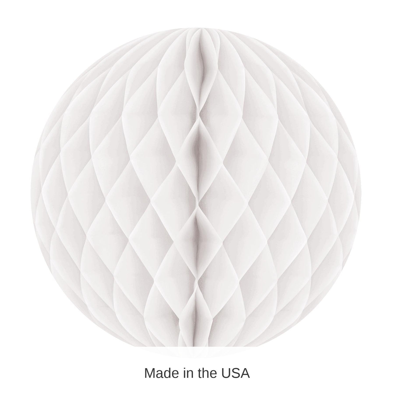 24 Pack Bulk 12 Inch- Party Tissue Ball - White