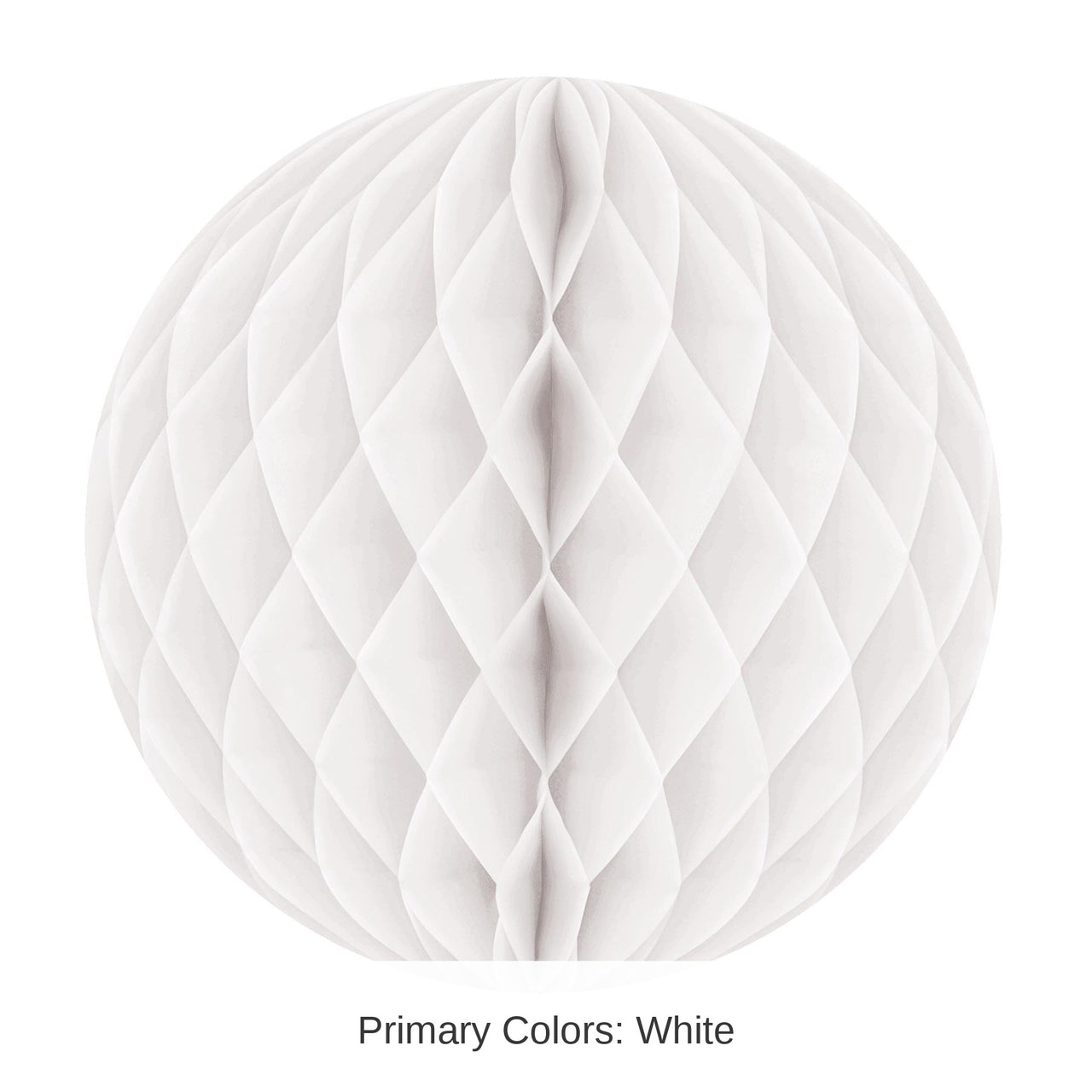 24 Pack Bulk 12 Inch- Party Tissue Ball - White