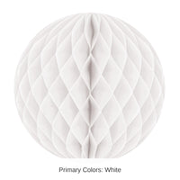 24 Pack Bulk 12 Inch- Party Tissue Ball - White
