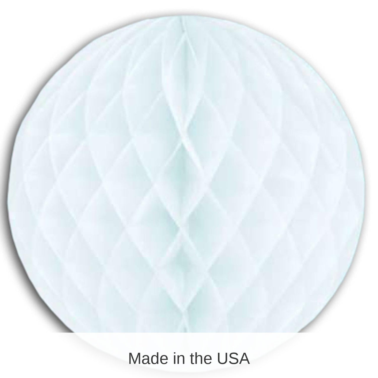 12 Pack Bulk 19 Inch- Party Tissue Ball - white