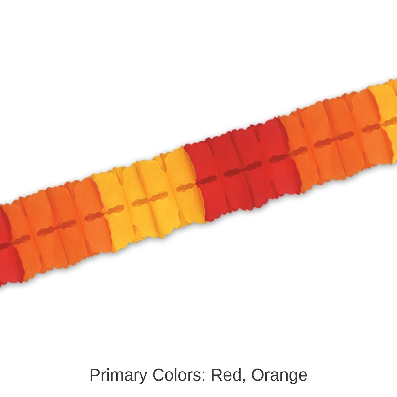 24 Packs Bulk Thanksgiving Leaf Garland - golden-yellow - orange - red
