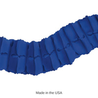 12 Pack Bulk Packaged Party Leaf Garland - blue