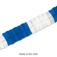 12 Pack Bulk Oktoberfest Packaged Leaf Garland - blue/white