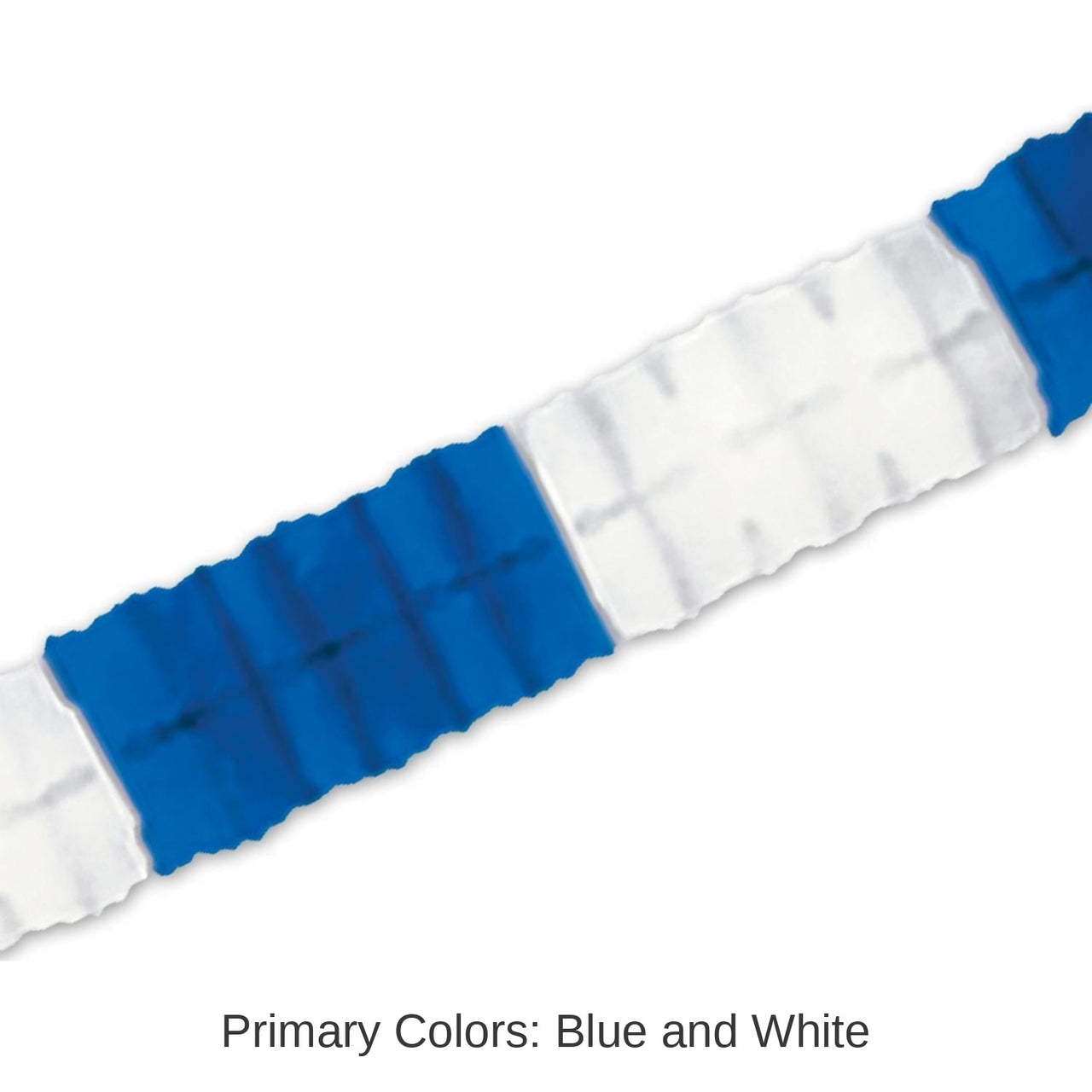 12 Pack Bulk Oktoberfest Packaged Leaf Garland - blue/white