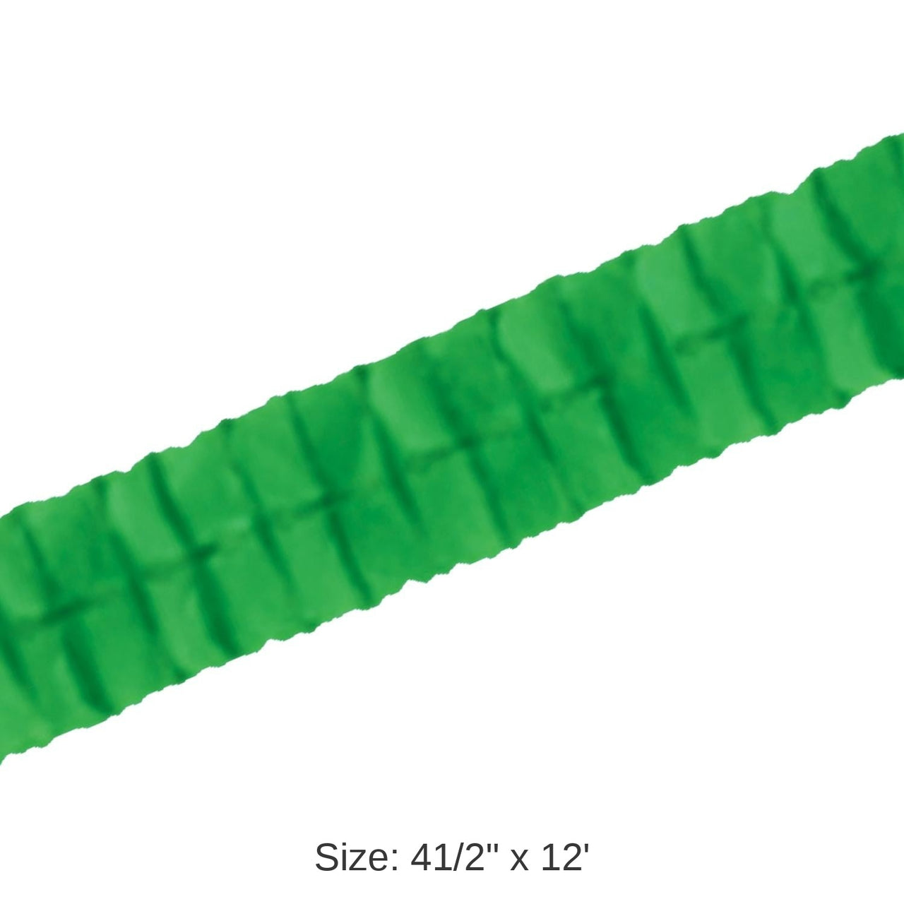 12 Pack Bulk Packaged Party Leaf Garland - green
