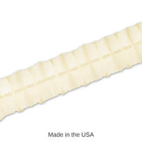 12 Pack Bulk Packaged Party Leaf Garland - ivory