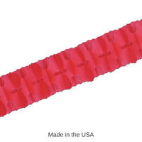 12 Pack Bulk Packaged Party Leaf Garland - red