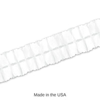12 Pack Bulk Packaged Party Leaf Garland - white