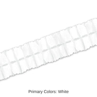 12 Pack Bulk Packaged Party Leaf Garland - white