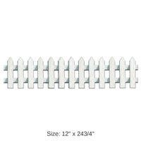 36 Pack Bulk Picket Fence Party Cutouts