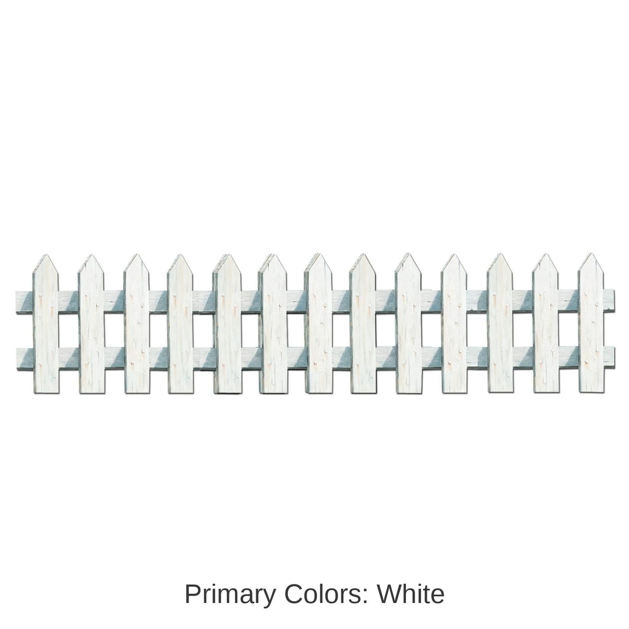 36 Pack Bulk Picket Fence Party Cutouts