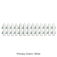 36 Pack Bulk Picket Fence Party Cutouts