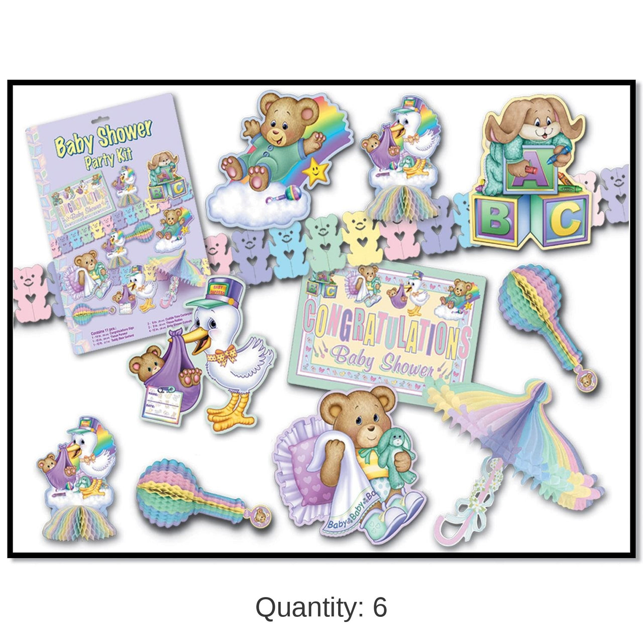 6 Pack Bulk Cuddle-Time Party Kit