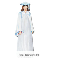 12 Pack Bulk Female Graduate Graduation Party Centerpiece