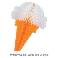 12 Pack Bulk Tissue Ice Cream Party Cone