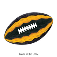 12 Pack Bulk Packaged Party Tissue Football with Laces