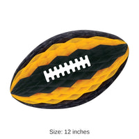 12 Pack Bulk Packaged Party Tissue Football with Laces