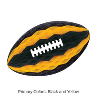 12 Pack Bulk Packaged Party Tissue Football with Laces