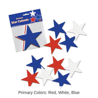 240 Pack Bulk Star Party Cutouts