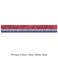 6 Pack Bulk 3-Ply Metallic Fringe Party Drape - red - silver - blue