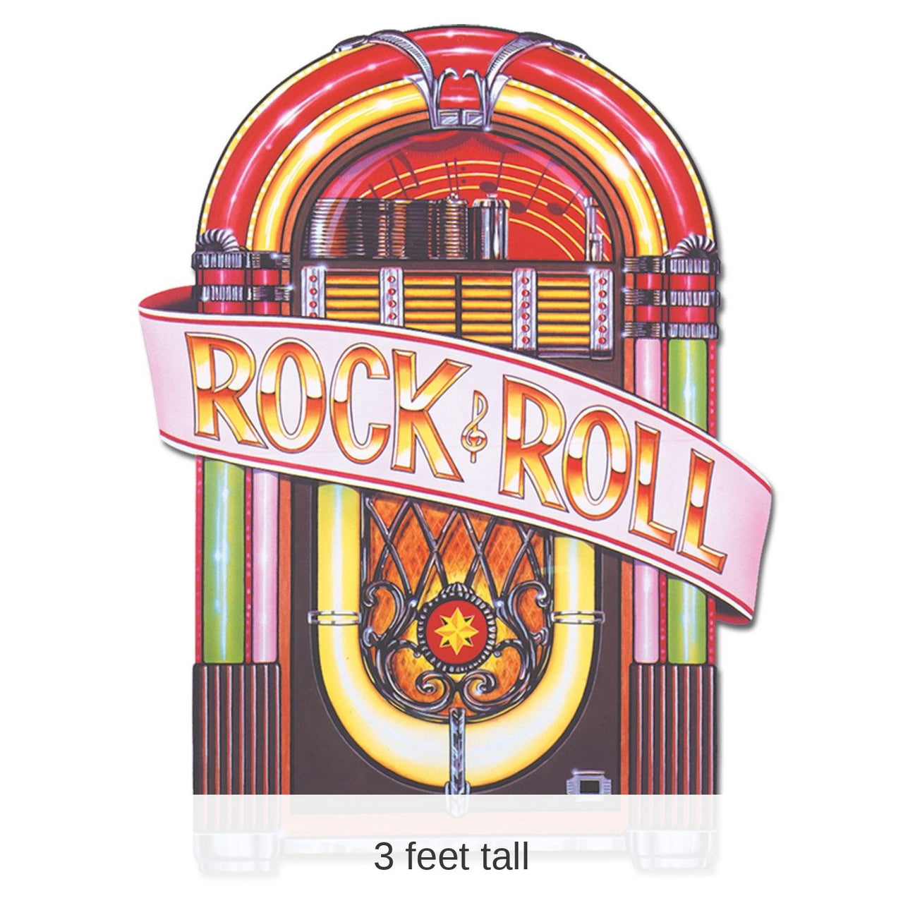 12 Pack Bulk Juke Box Party Cutout